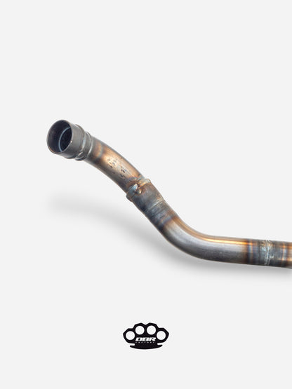 DBR Silente Exhaust - Left Exhaust Piaggio Boxer