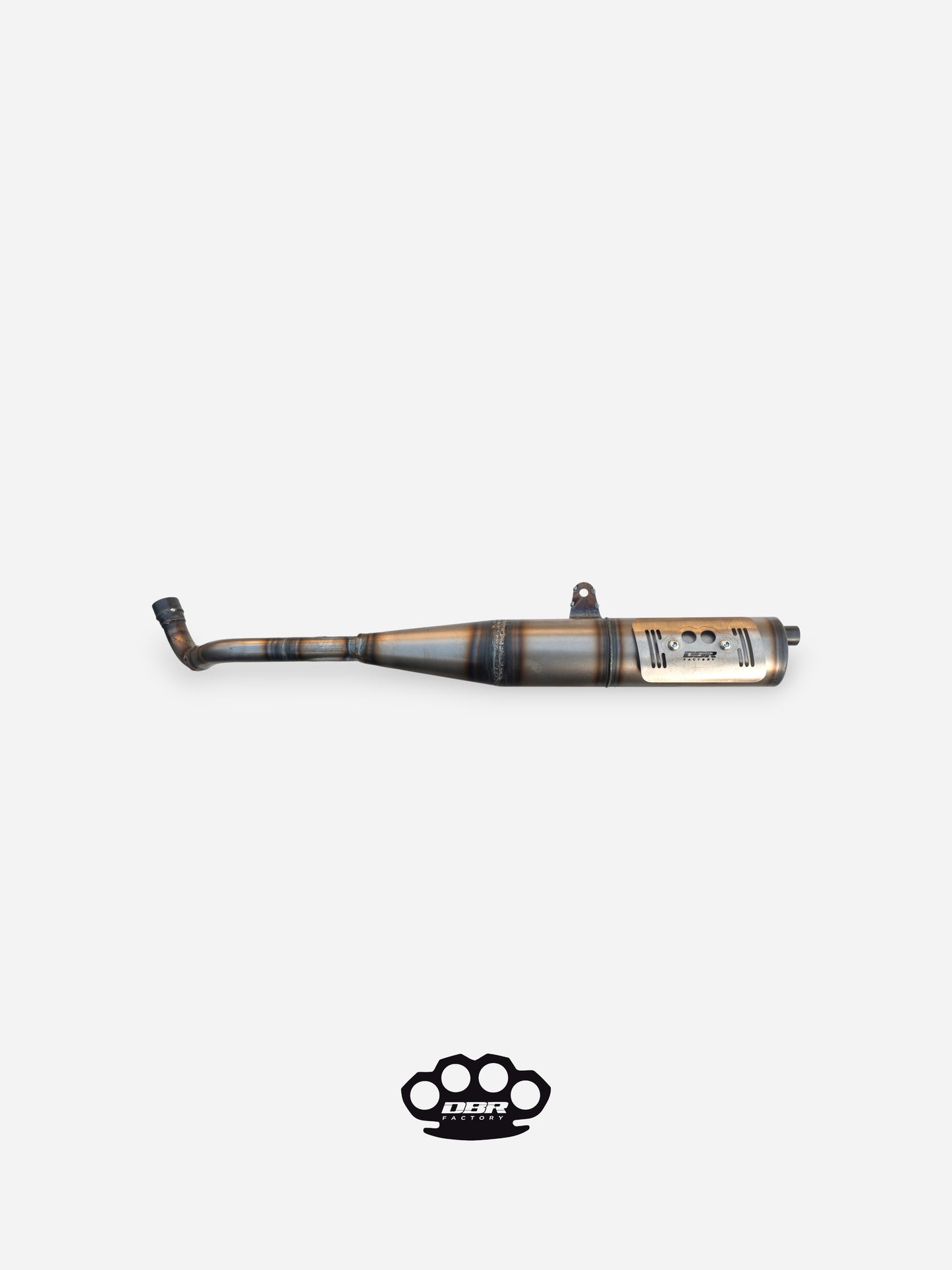 DBR Silente Exhaust - Left Exhaust Piaggio Boxer