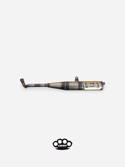 DBR Silente Exhaust - Left Exhaust Piaggio Boxer