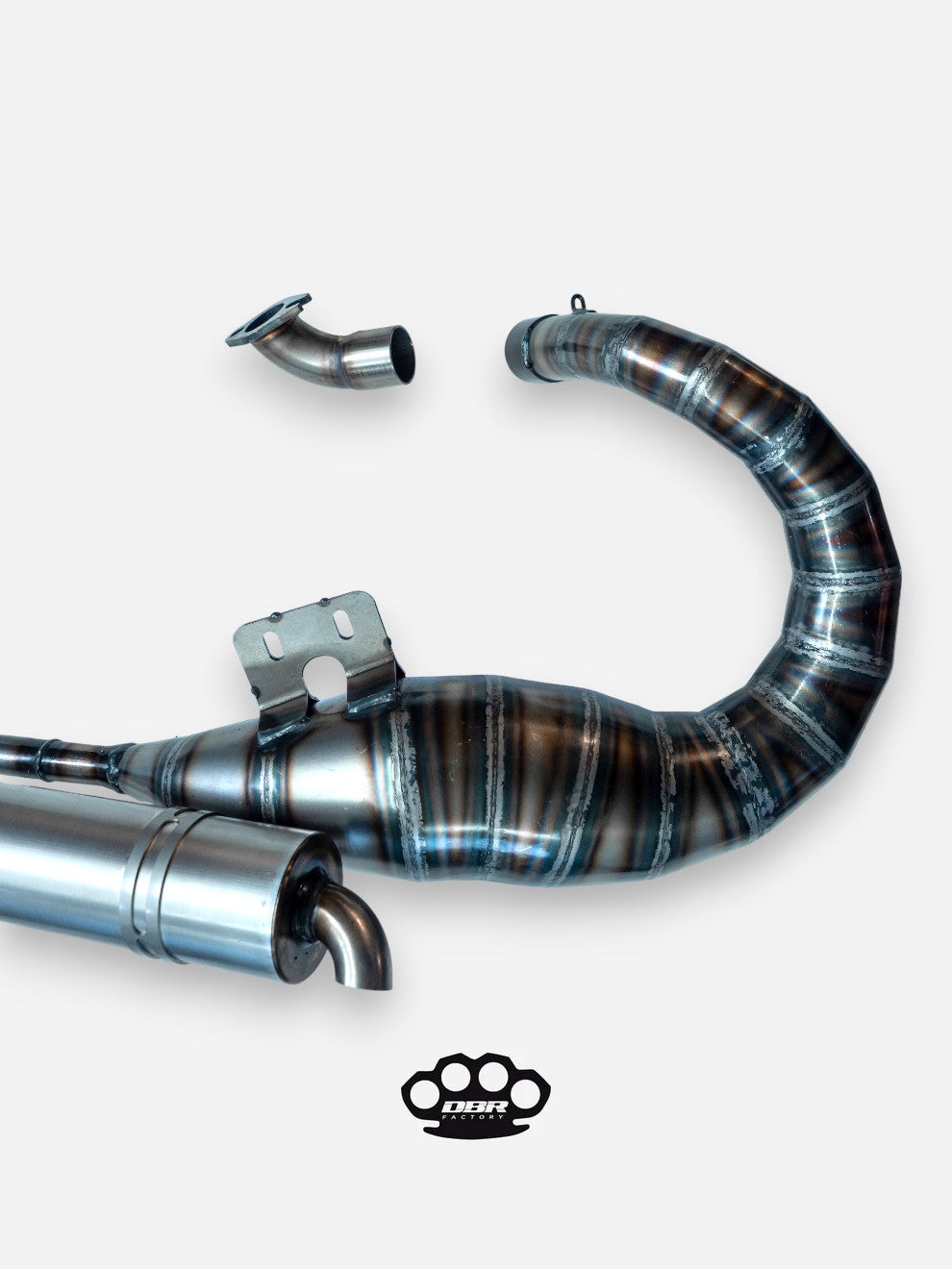 Marmitta espansione racing DBR VIPER per Vespa 50 - 90 - Special L N R - 125 Primavera ET3 - DBR Factory