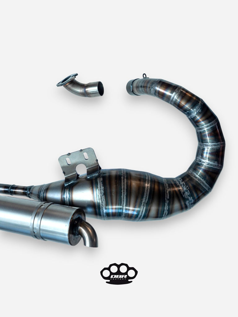 Marmitta espansione racing DBR VIPER per Vespa 50 - 90 - Special L N R - 125 Primavera ET3 - DBR Factory
