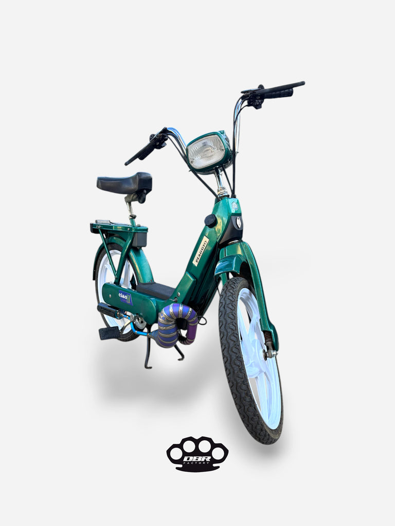 DBR عادم تيتانيوم Wyvern متعدد الألوان - Vespa و Gilera