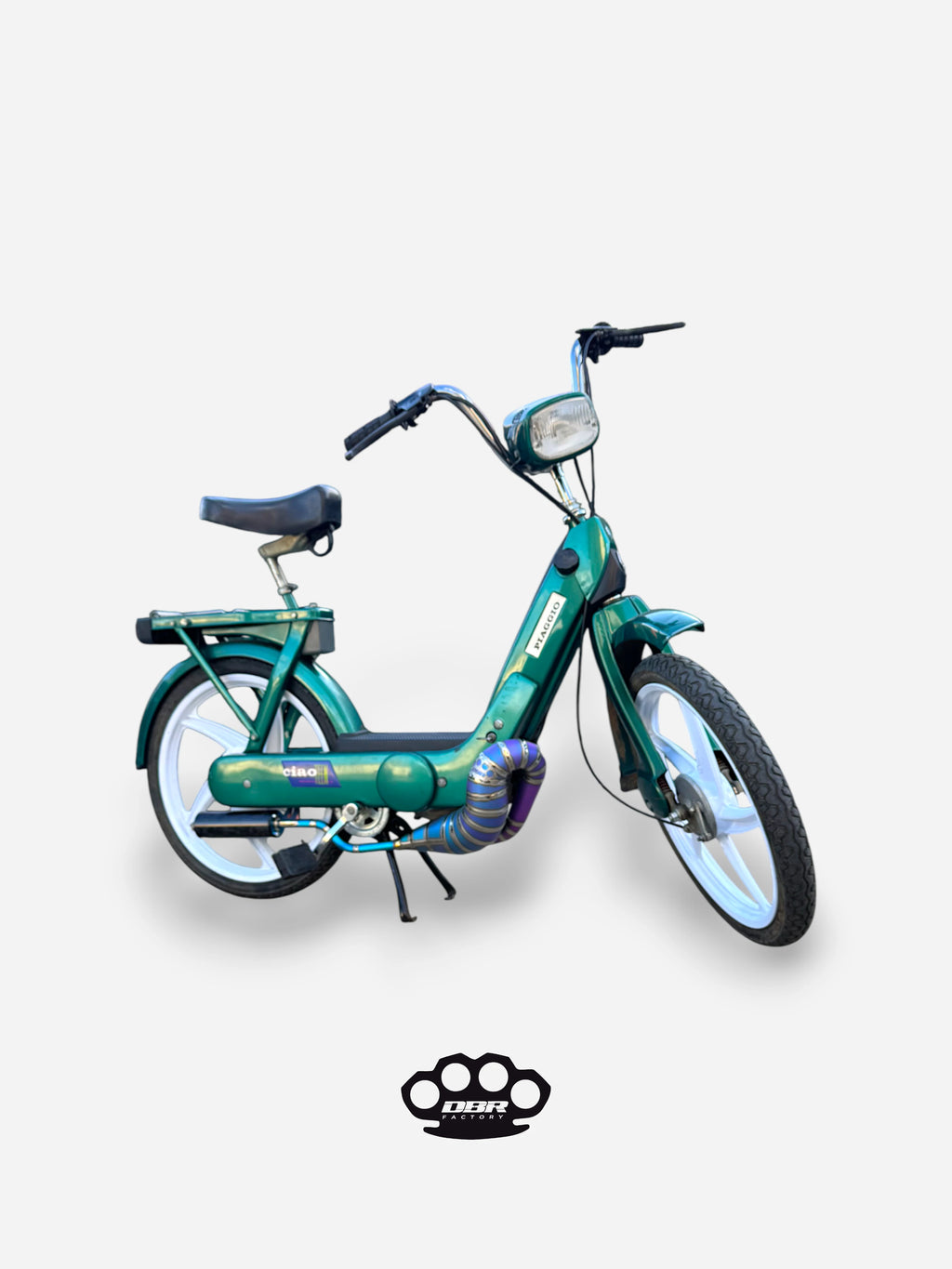 عادم DBR وايفرن تيتانيوم متعدد الألوان