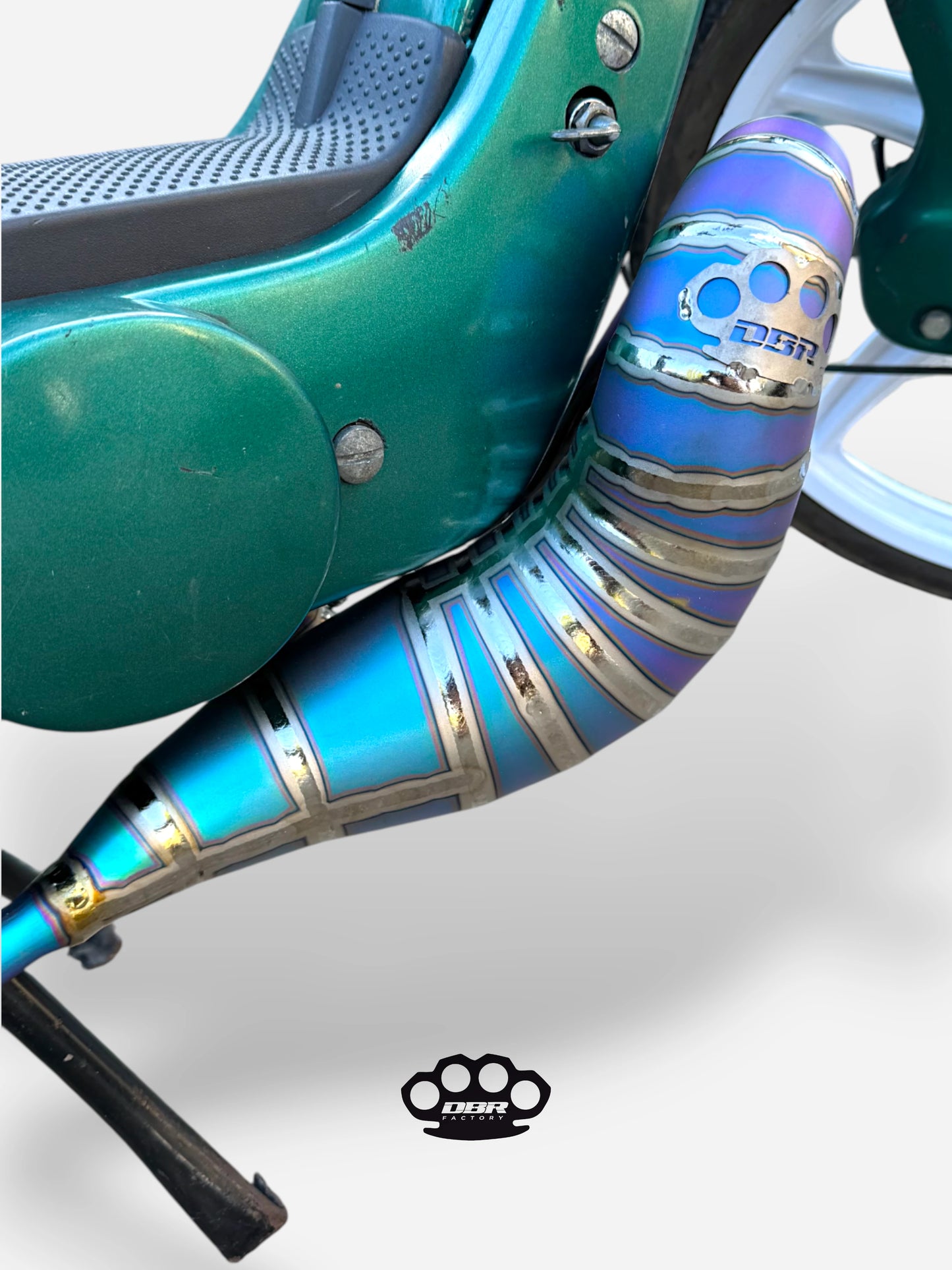 Muffler DBR Wyvern Titanium Multicolor