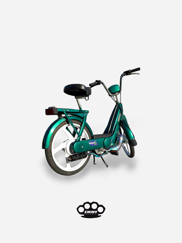 DBR عادم تيتانيوم Wyvern متعدد الألوان - Vespa و Gilera