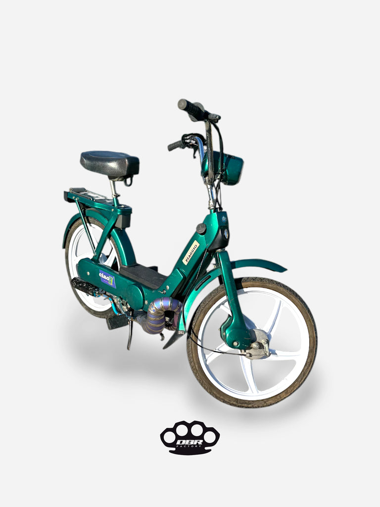 DBR عادم تيتانيوم Wyvern متعدد الألوان - Vespa و Gilera