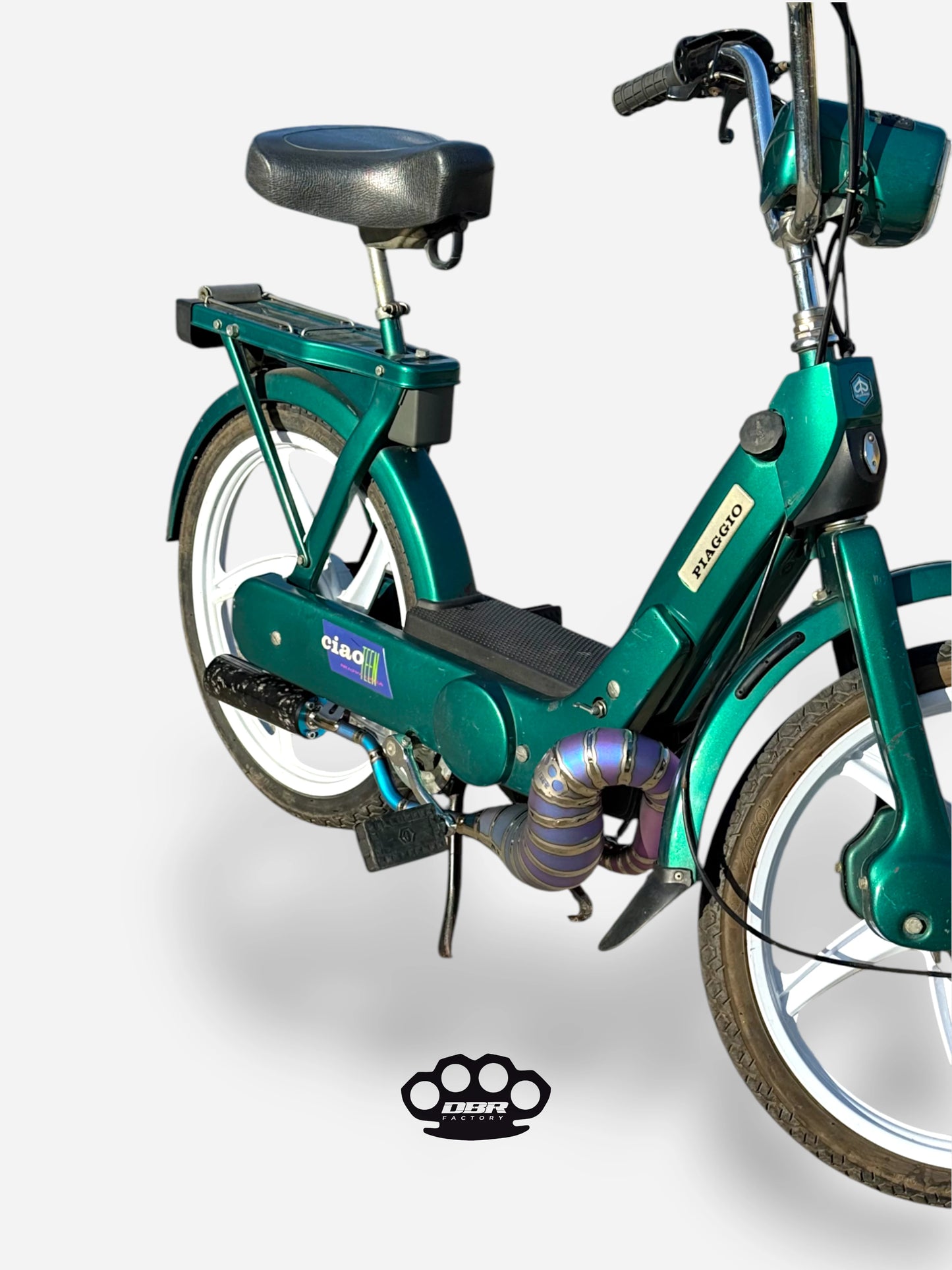 Muffler DBR Wyvern Titanium Multicolor