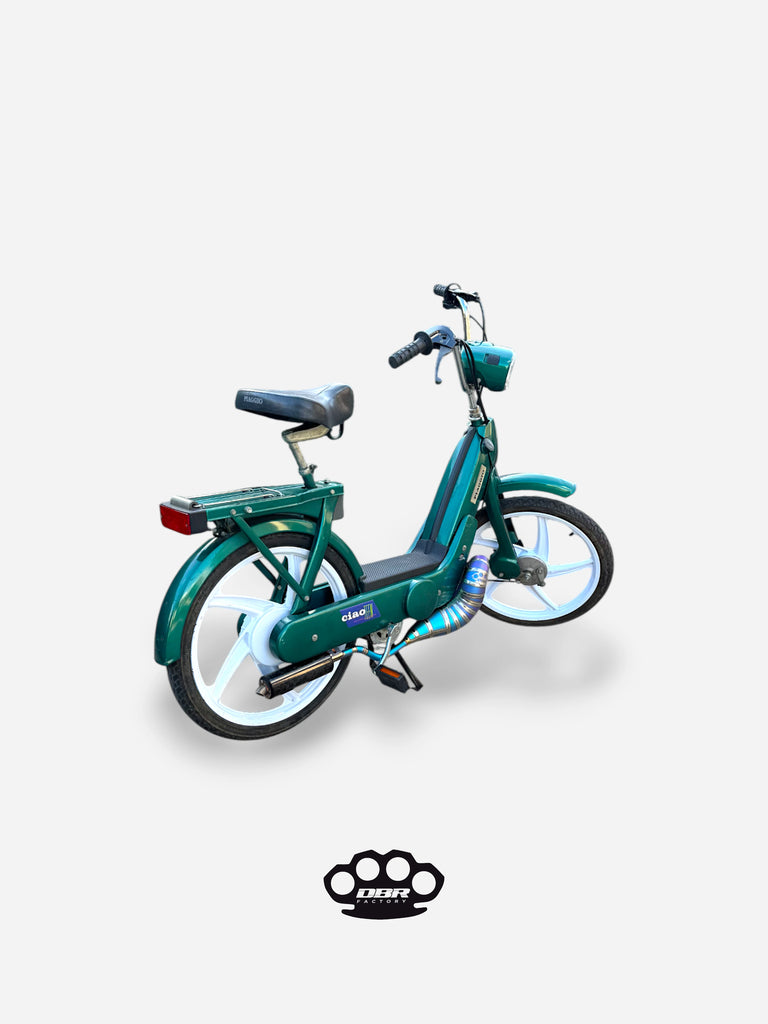 DBR عادم تيتانيوم Wyvern متعدد الألوان - Vespa و Gilera