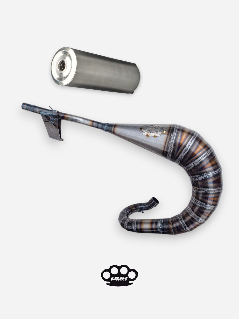 Marmitta DBR MX - Scarico Moped - DBR Factory