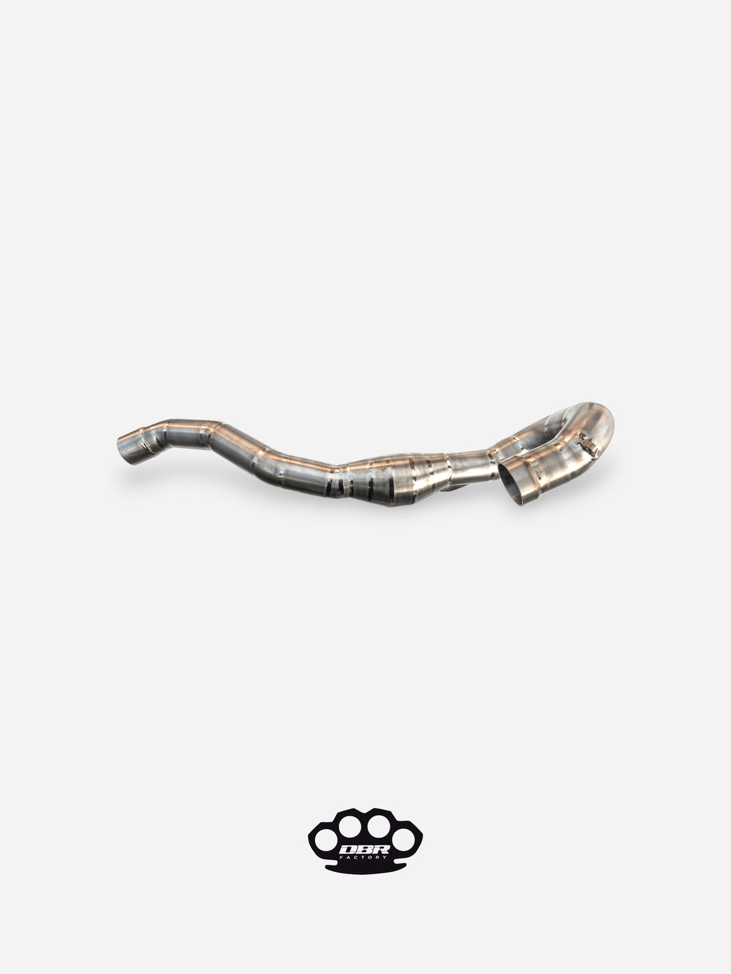 DBR 4T Titanium Exhaust Manifold - KTM 450-530 (2008-2016), Husqvarna 450 FE/FC (2014-2016), Husaberg 450 FE/FC (2009-2014)