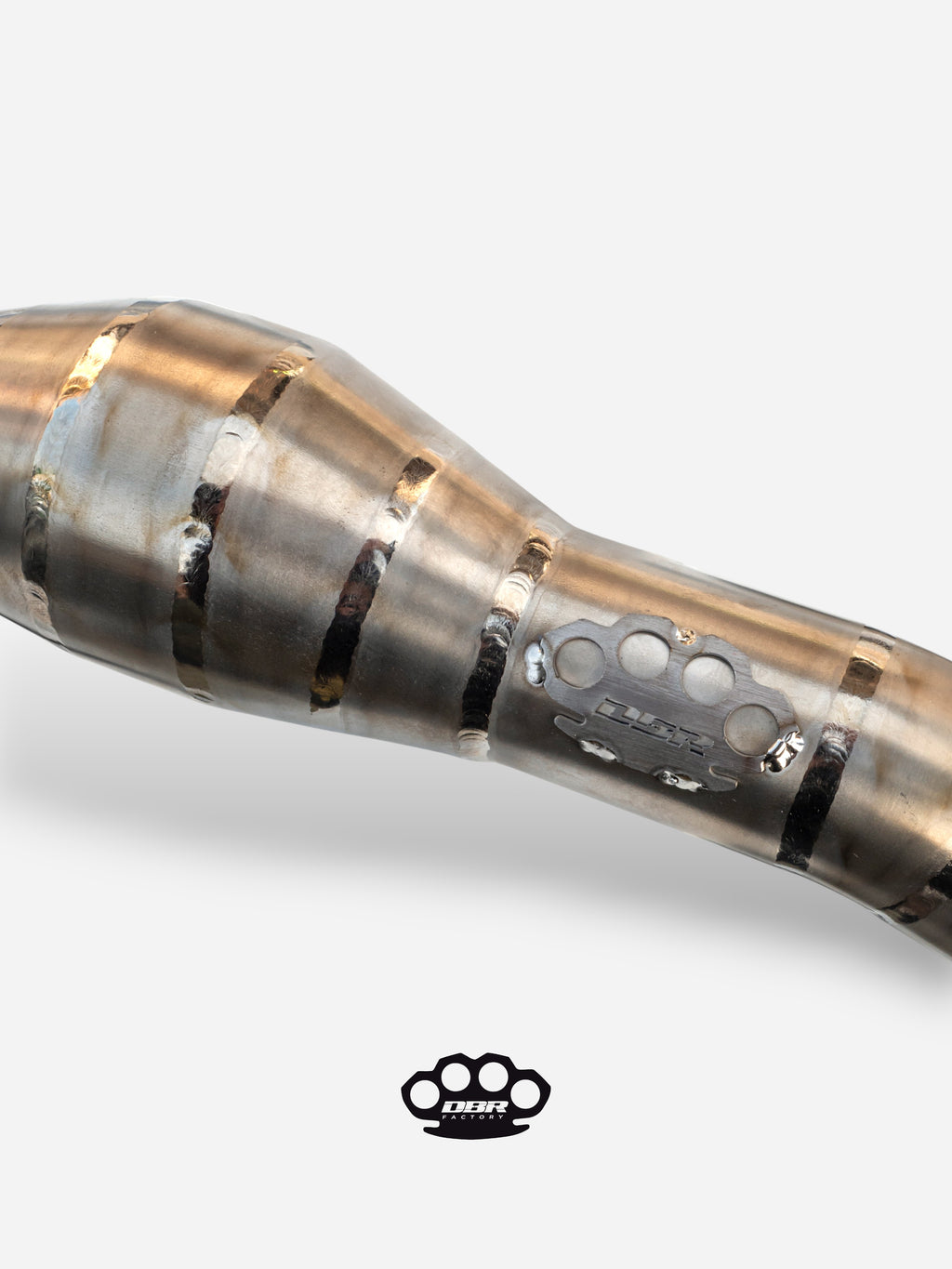 DBR 4T Titanium Exhaust Manifold - KTM 450-530 (2008-2016), Husqvarna 450 FE/FC (2014-2016), Husaberg 450 FE/FC (2009-2014)