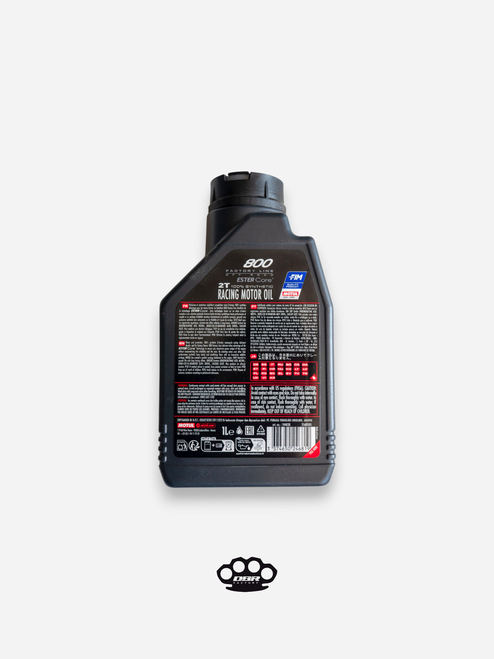 زيت محرك Off Road سعة 1 لتر 2T MOTUL 104038 800