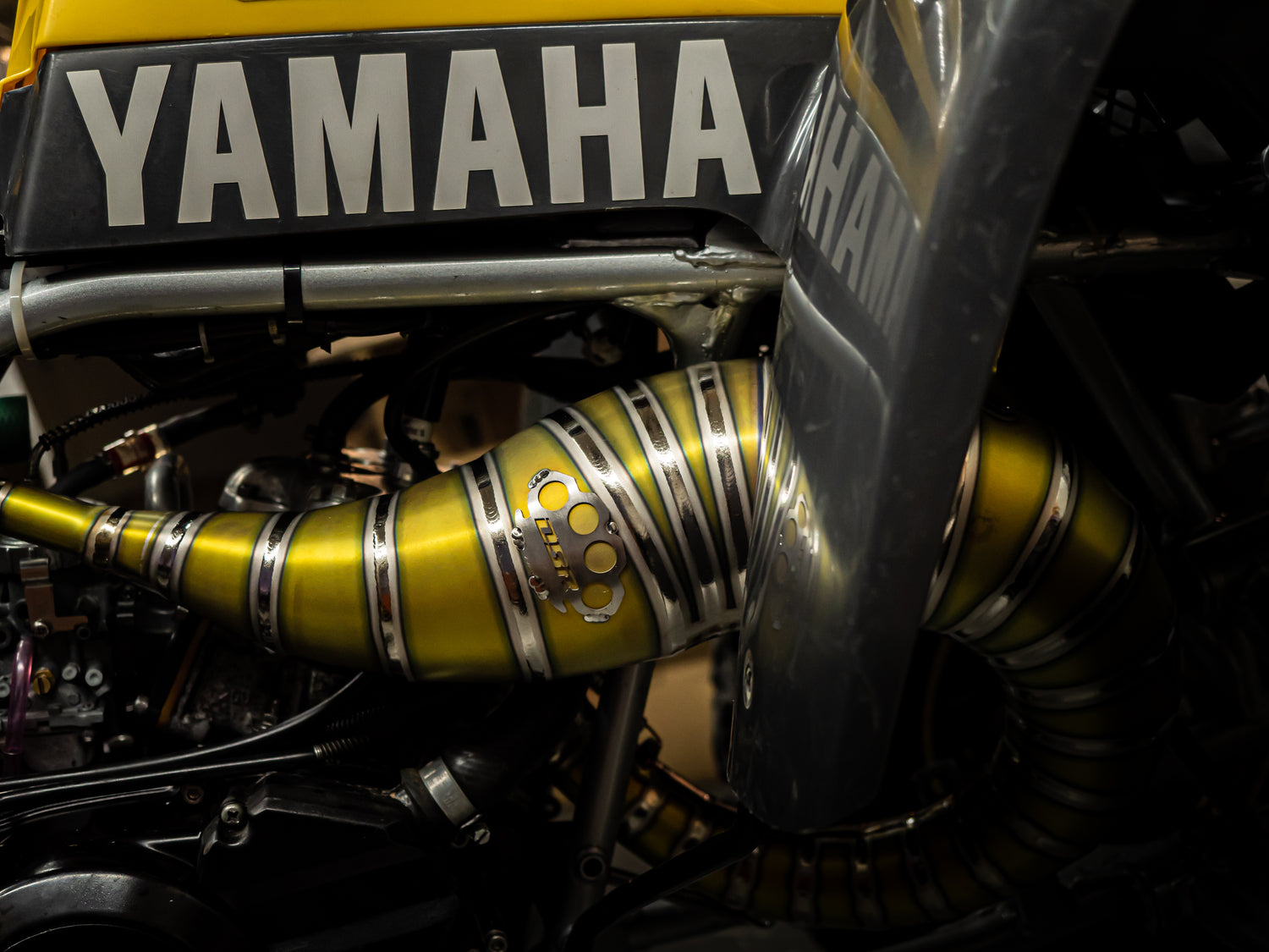 DBR Titanium Exhaust for YAMAHA BANSHEE Big Bore 525cc 1988–2009