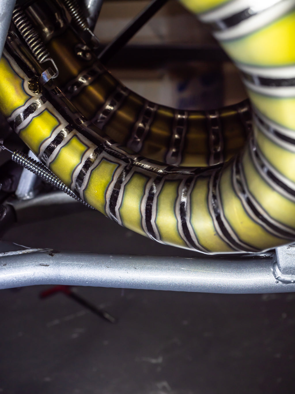 DBR عادم كامل من التيتانيوم لياماها بانشي 350 سي سي ATV 1988–2009