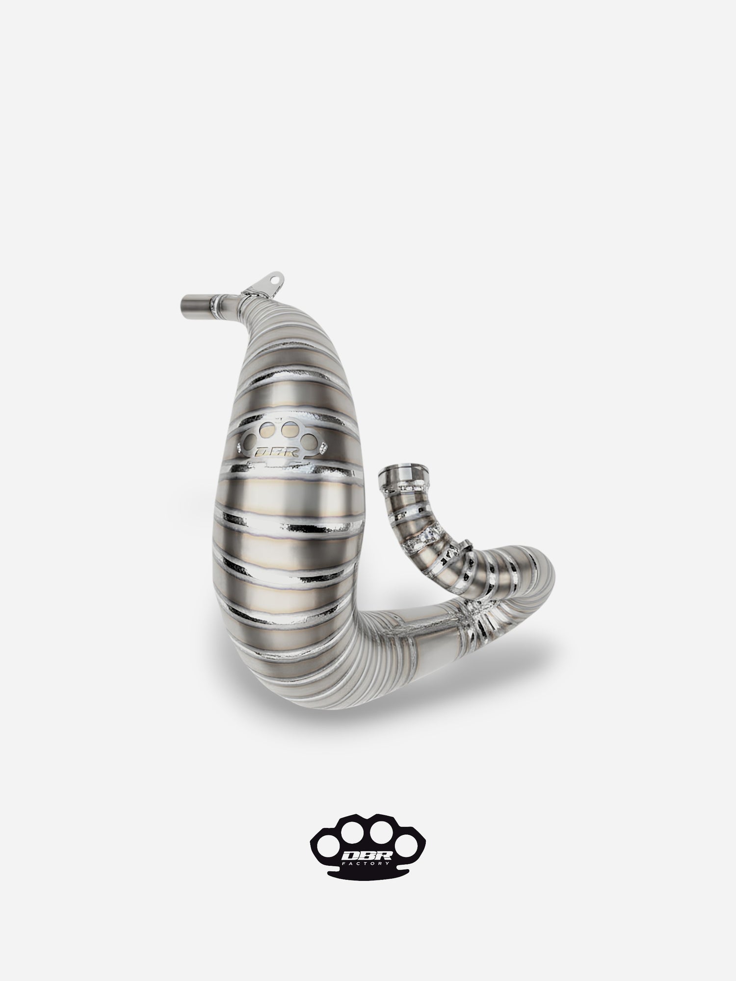 DBR Titanium Exhaust 250-300cc Yamaha YZ 250 from 2005 to 2023