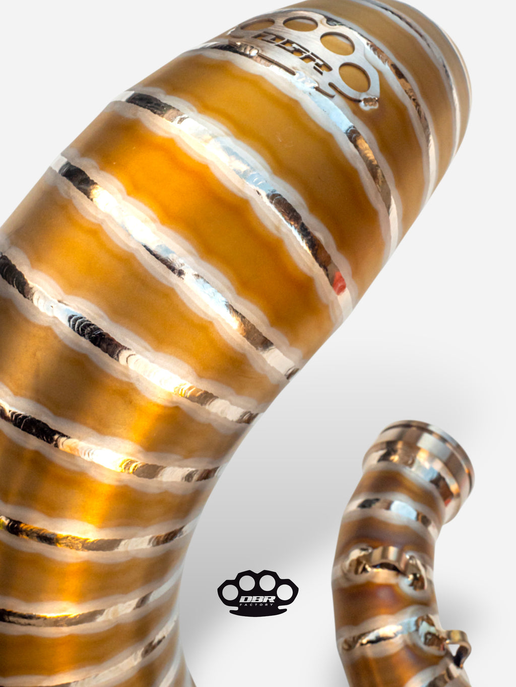 Scarico DBR 50/100cc Superfast Bassa Titanium - DBR Factory