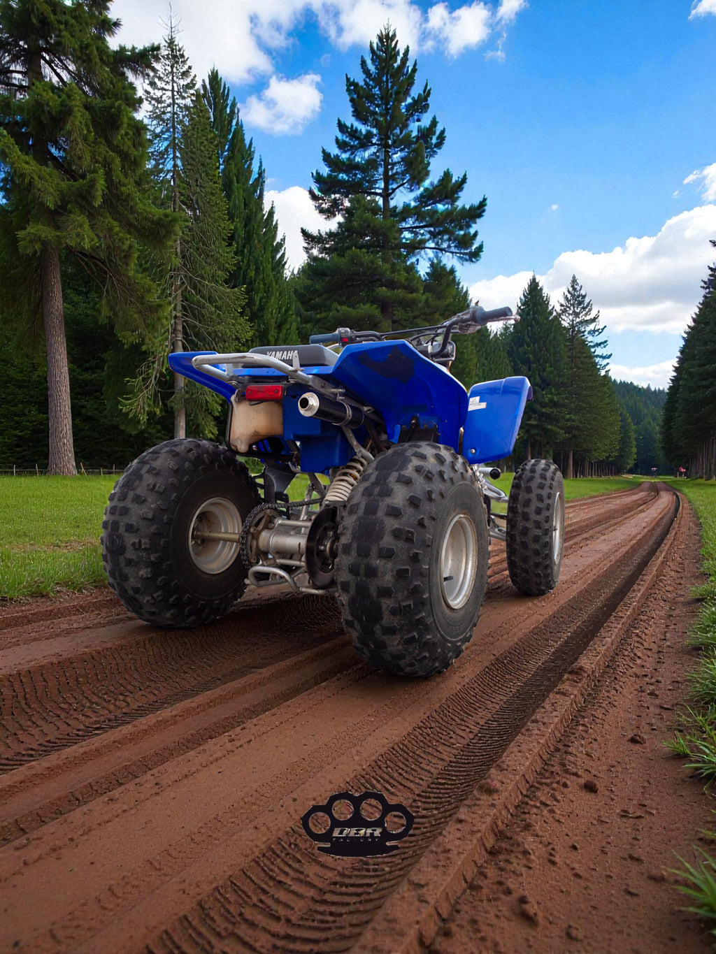 عادم كامل DBR لياماها بلاستر 200 سي سي ATV 1988–2009