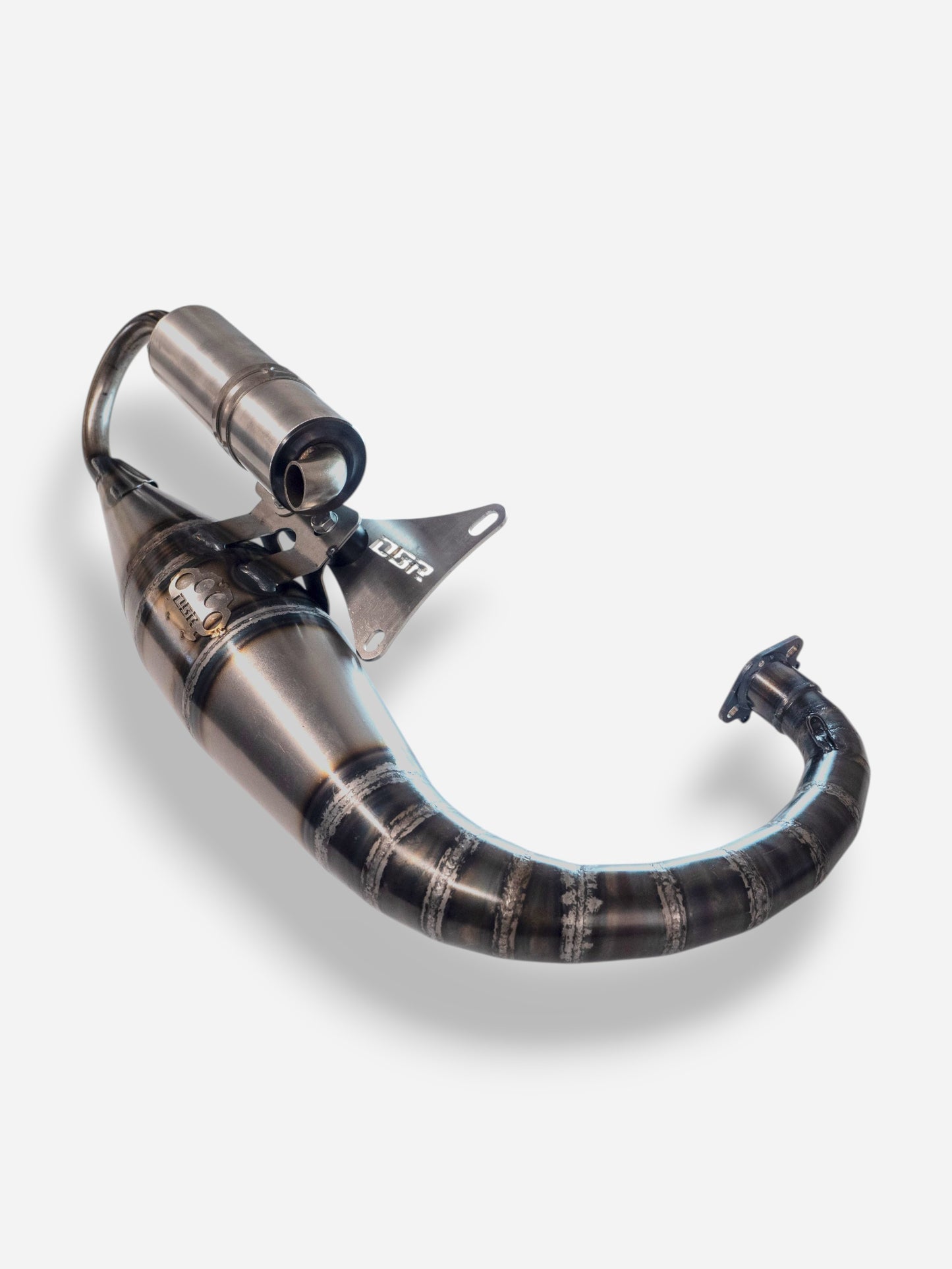 Marmitta DBR Minarelli Verticale Intermedio - MBK Booster Spirit, Next Generation e Stunt - Yamaha Zuma e Slider - Aprilia SR50 1992-1993 - DBR Factory