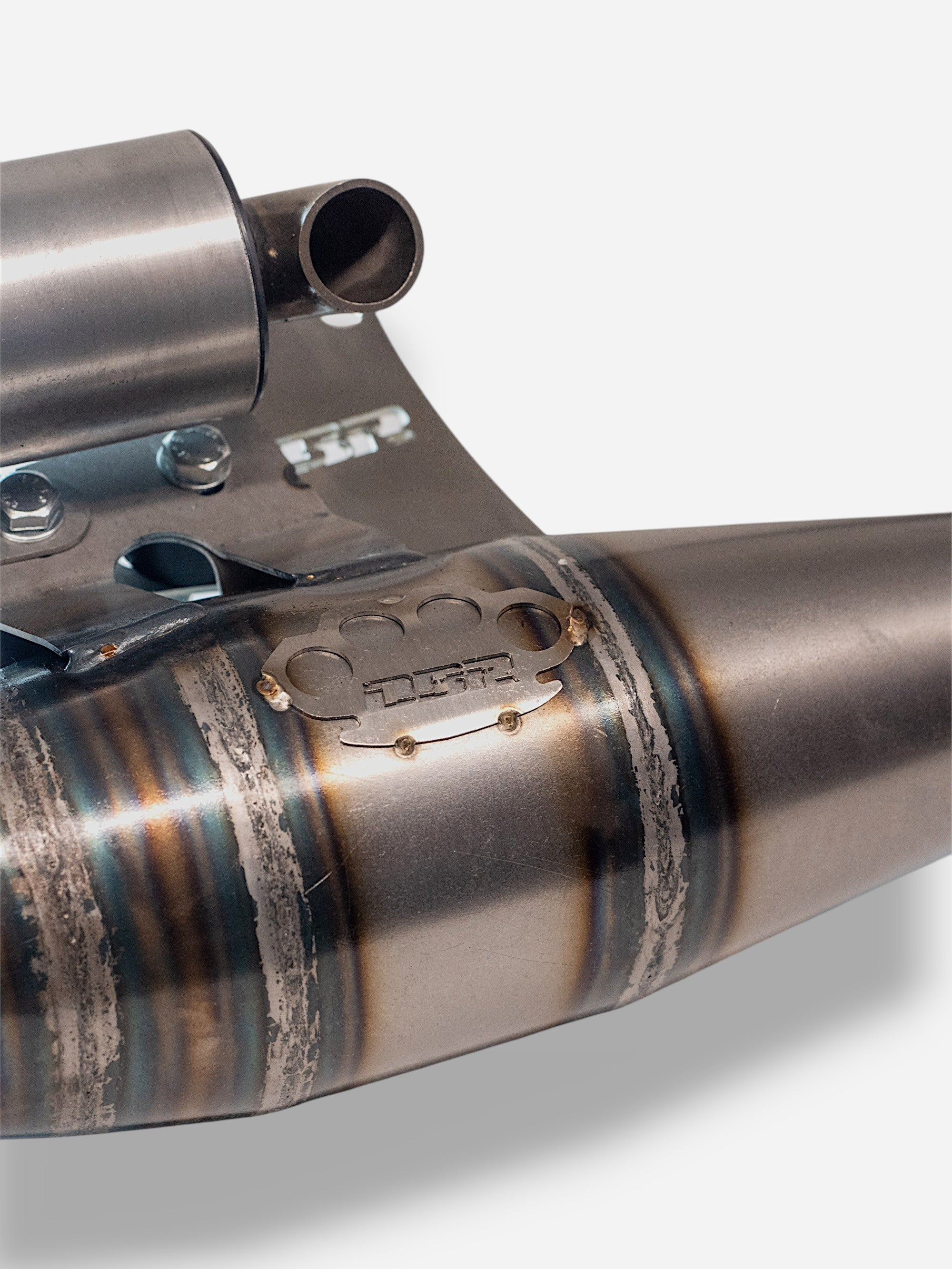 Marmitta DBR Minarelli Verticale Intermedio - MBK Booster Spirit, Next Generation e Stunt - Yamaha Zuma e Slider - DBR Factory