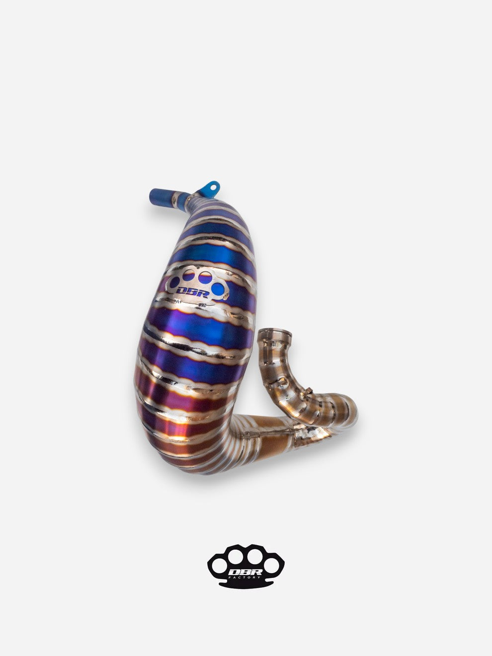 DBR Titanium Exhaust 250-300cc Yamaha YZ 250 from 2005 to 2023