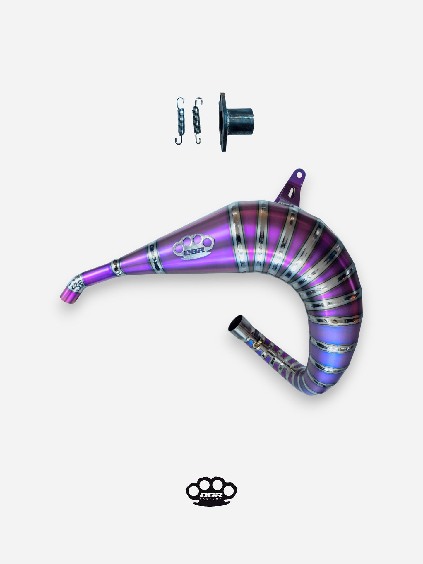 Solo Titanium Exhaust DBR for YAMAHA BLASTER 200cc ATV 1988–2009