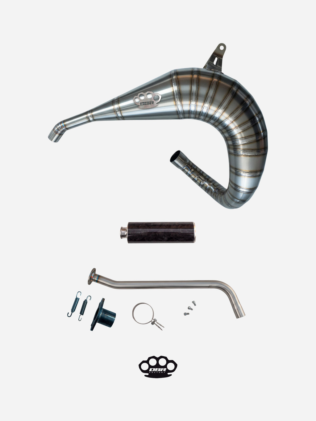 DBR عادم كامل من التيتانيوم ياماها بلاستر 200 سي سي ATV 1988–2009