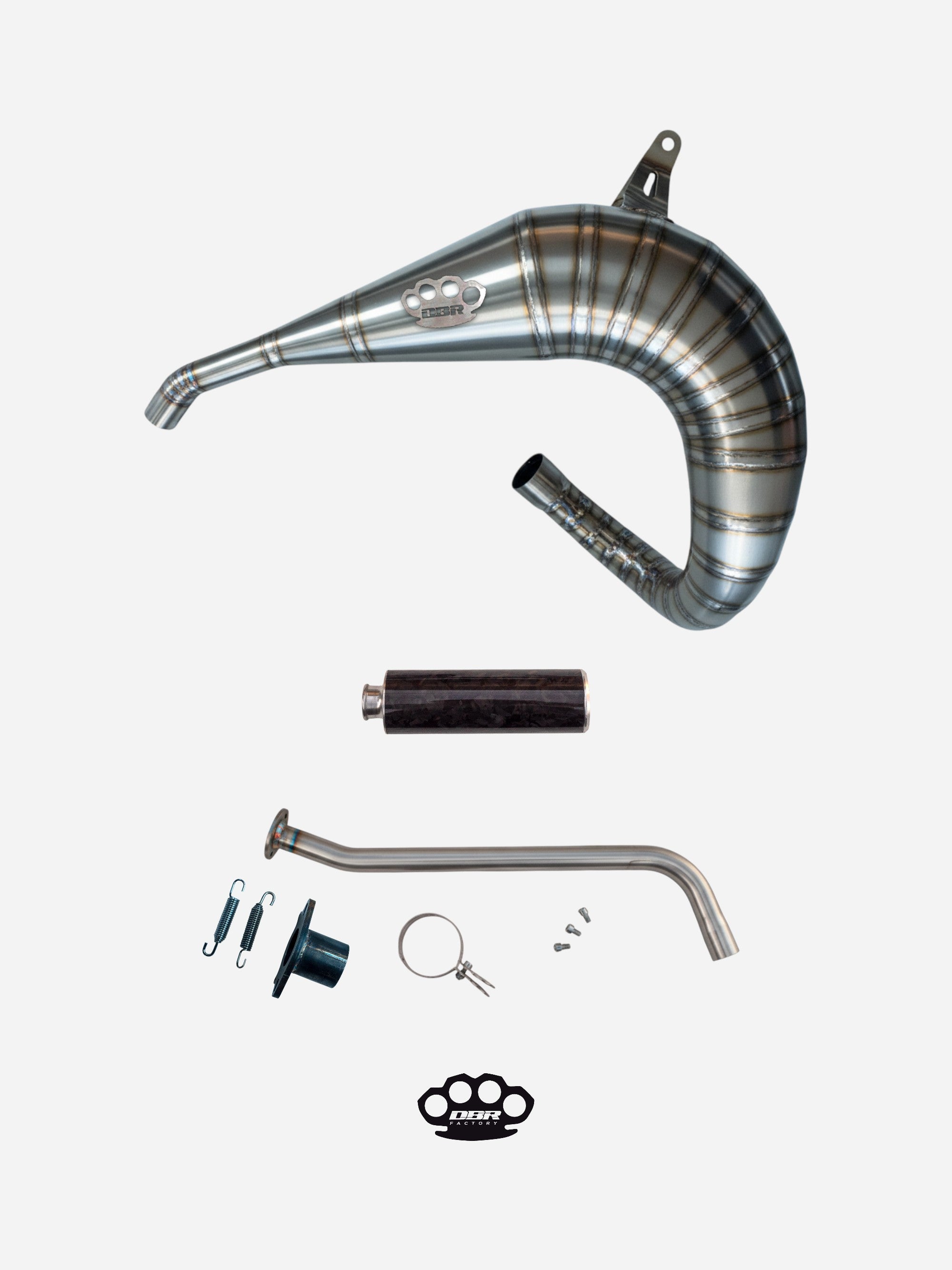 DBR عادم كامل من التيتانيوم ياماها بلاستر 200 سي سي ATV 1988–2009