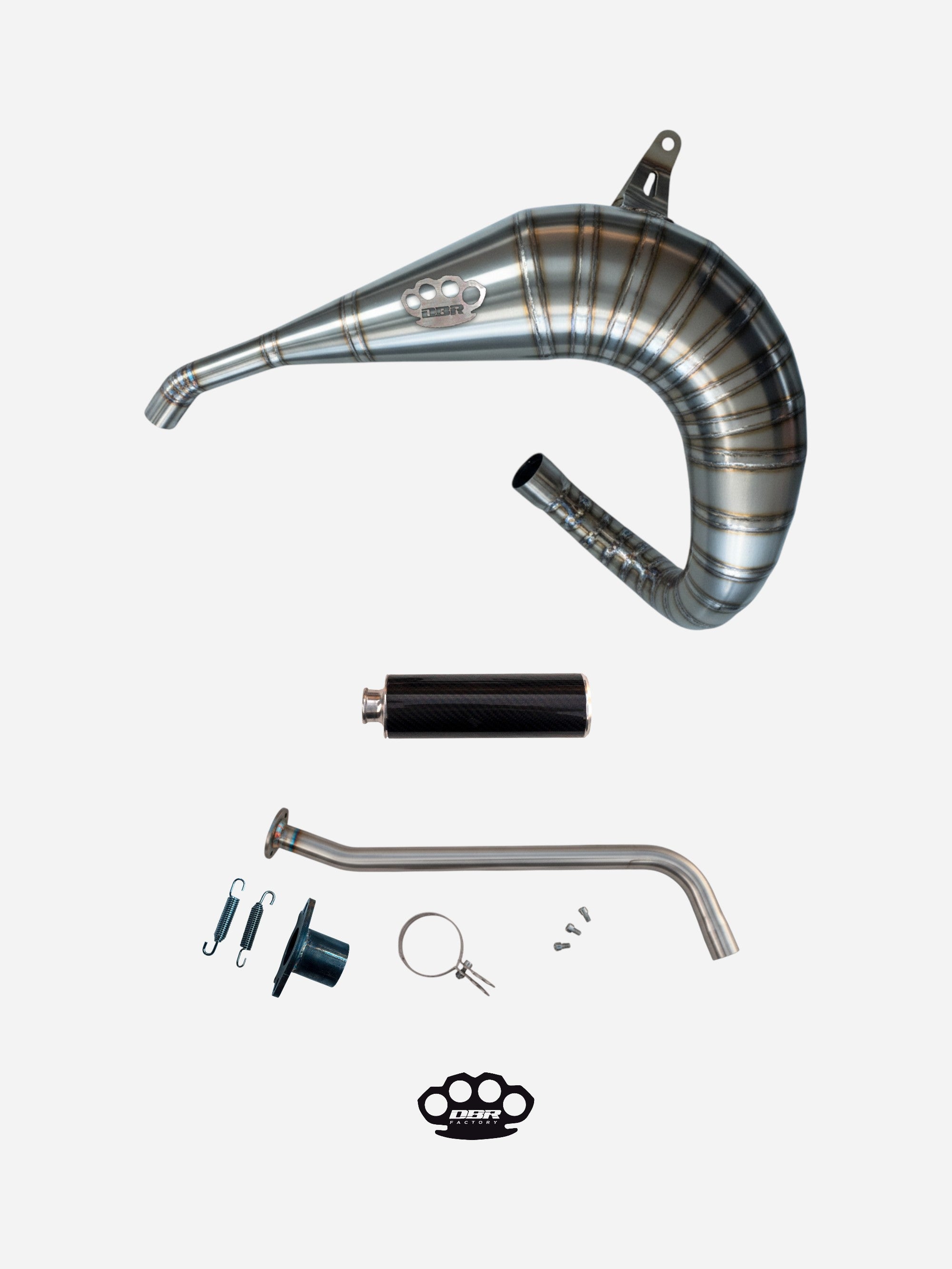 DBR عادم كامل من التيتانيوم ياماها بلاستر 200 سي سي ATV 1988–2009