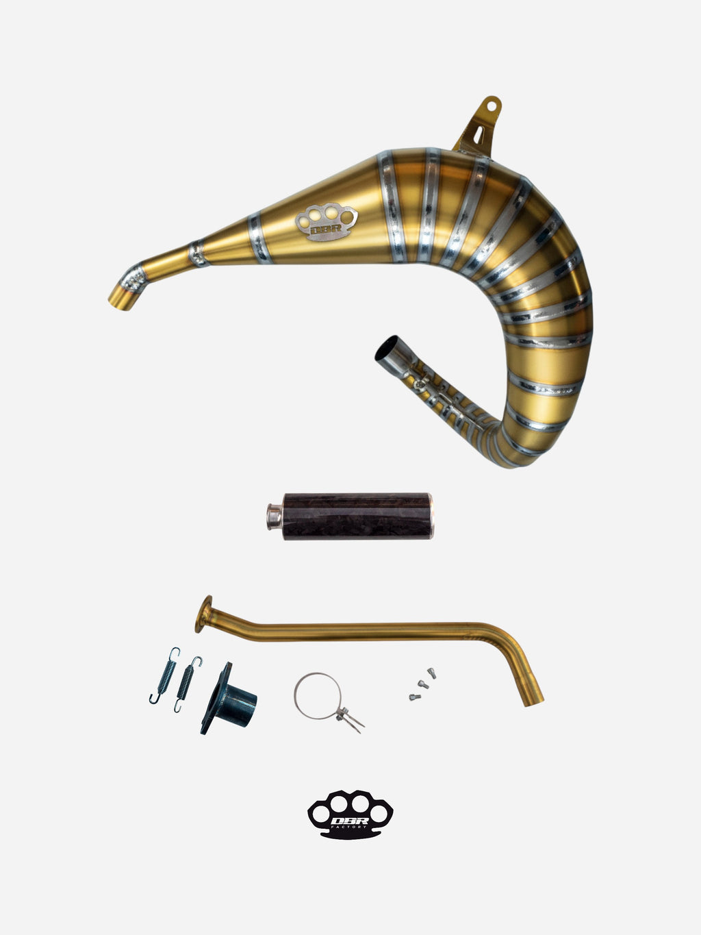 DBR عادم كامل من التيتانيوم ياماها بلاستر 200 سي سي ATV 1988–2009