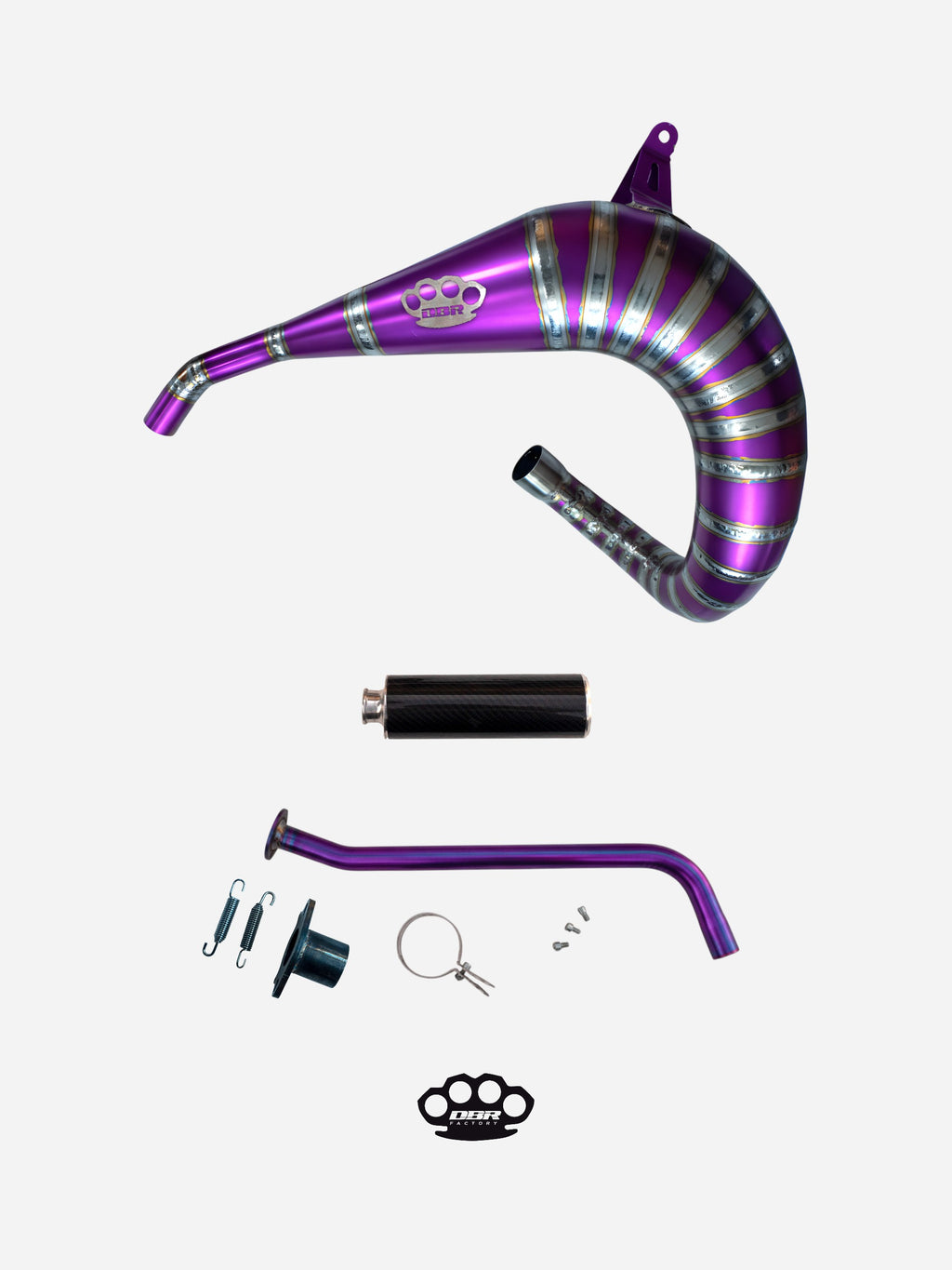 DBR عادم كامل من التيتانيوم ياماها بلاستر 200 سي سي ATV 1988–2009