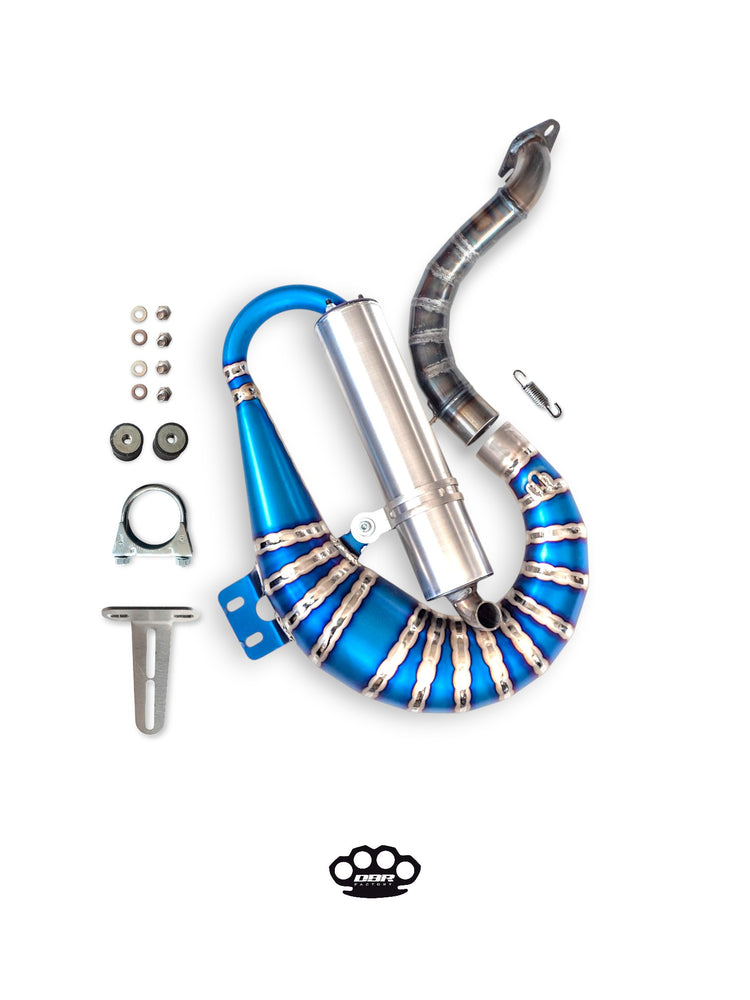 DBR عادم تيتانيوم Vespa Mamba S