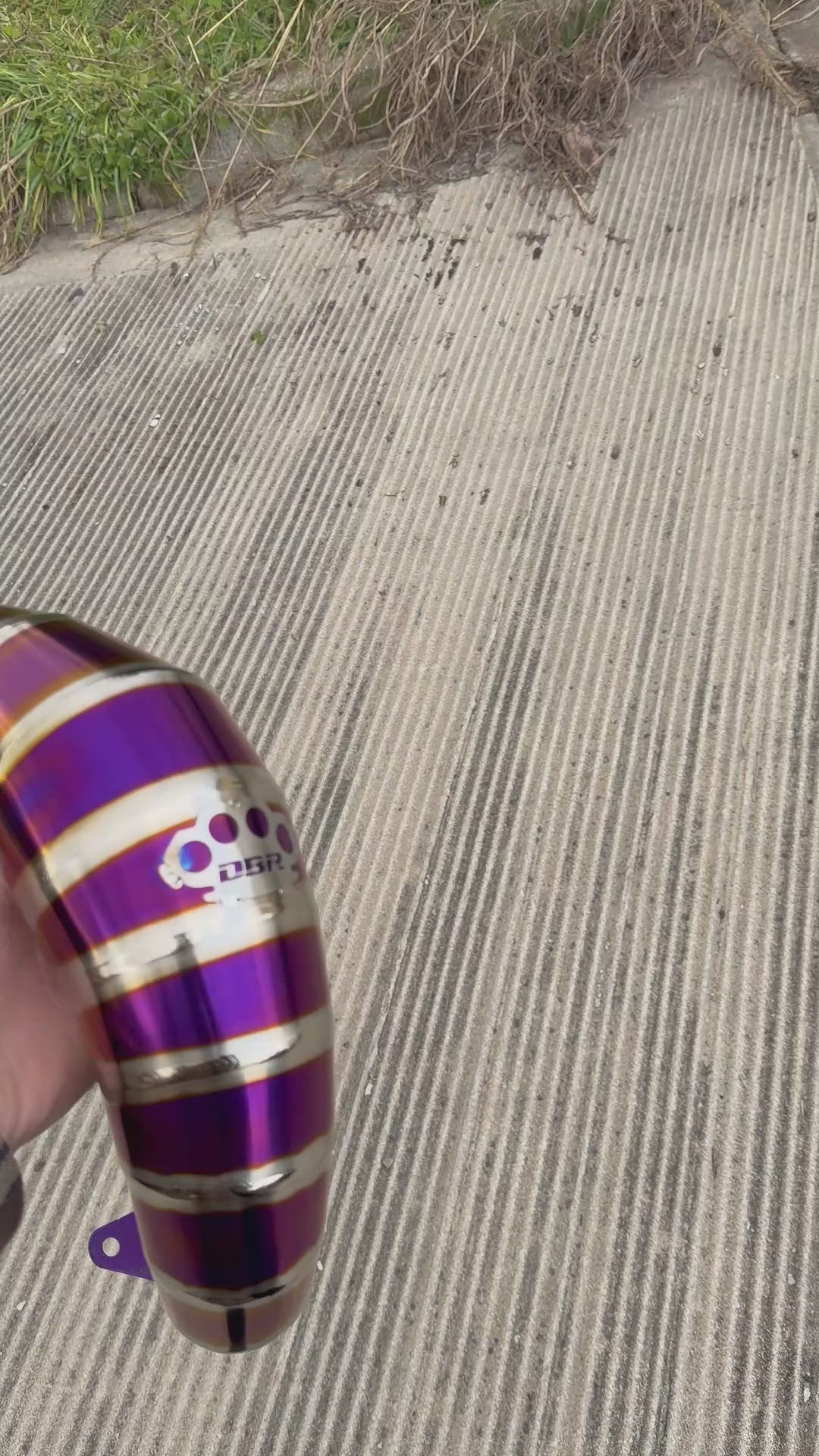 عادم DBR 50/100 سم مكعب سوبرفاست ألتا تيتانيوم