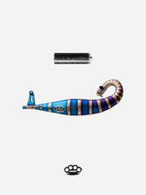 Upload the image to the Gallery viewer, DBR GP04 Multicolor Titanium Exhaust - Vespa and Gilera Moped